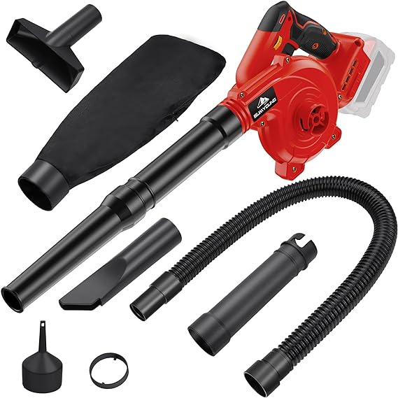 Cordless Leaf Blower for Milwaukee M18 Battery,Electric Jobsite Air ...